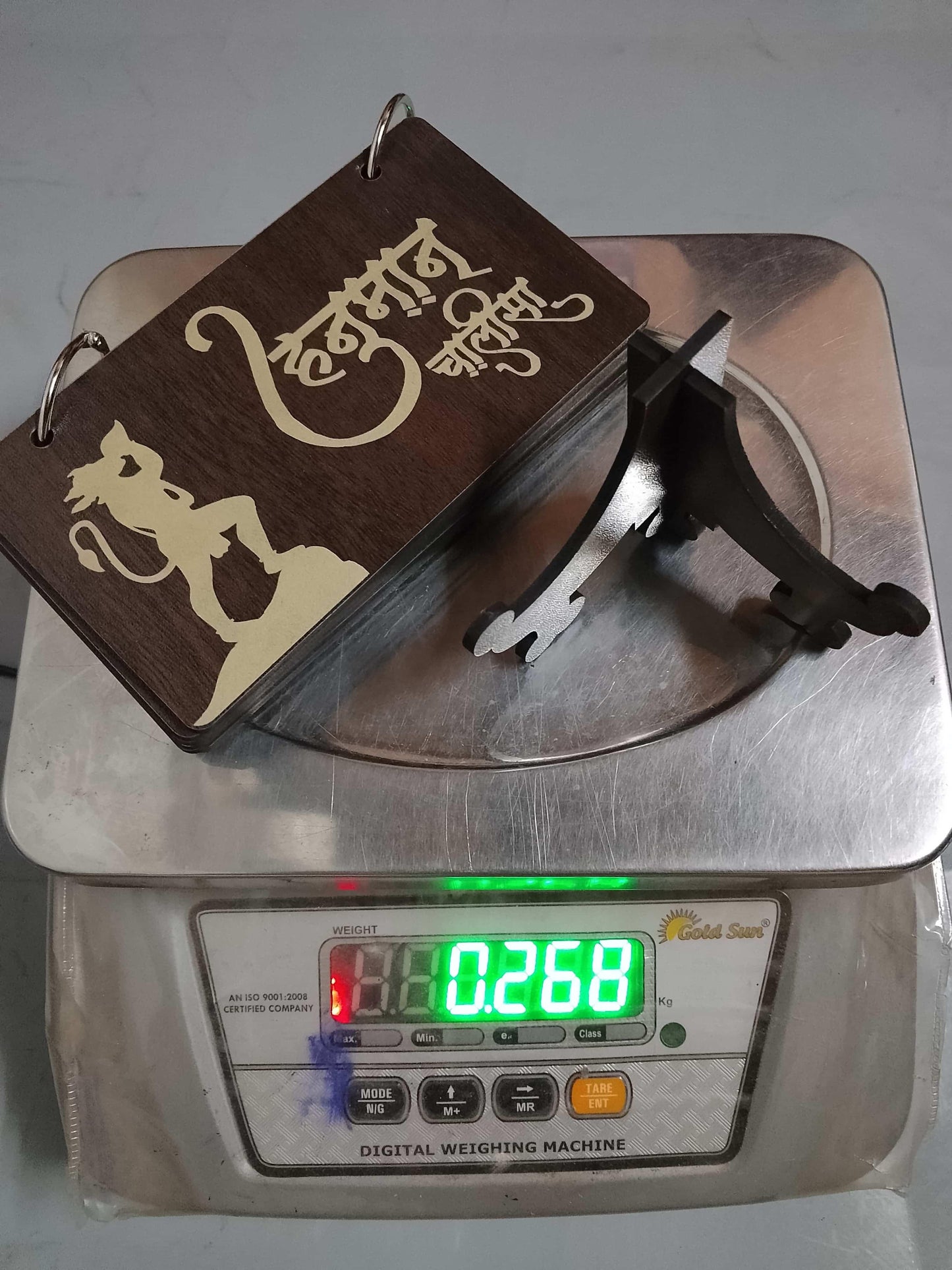 Woodan Hanuman Chalisa with Stand