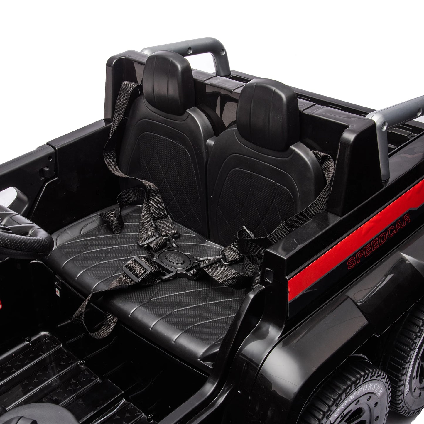 24V Kids Ride On Car 2 Seater Ride On Dump Truck With Remote Control 66.14 Lbs Maxmum Load Electric Utility Vehicles