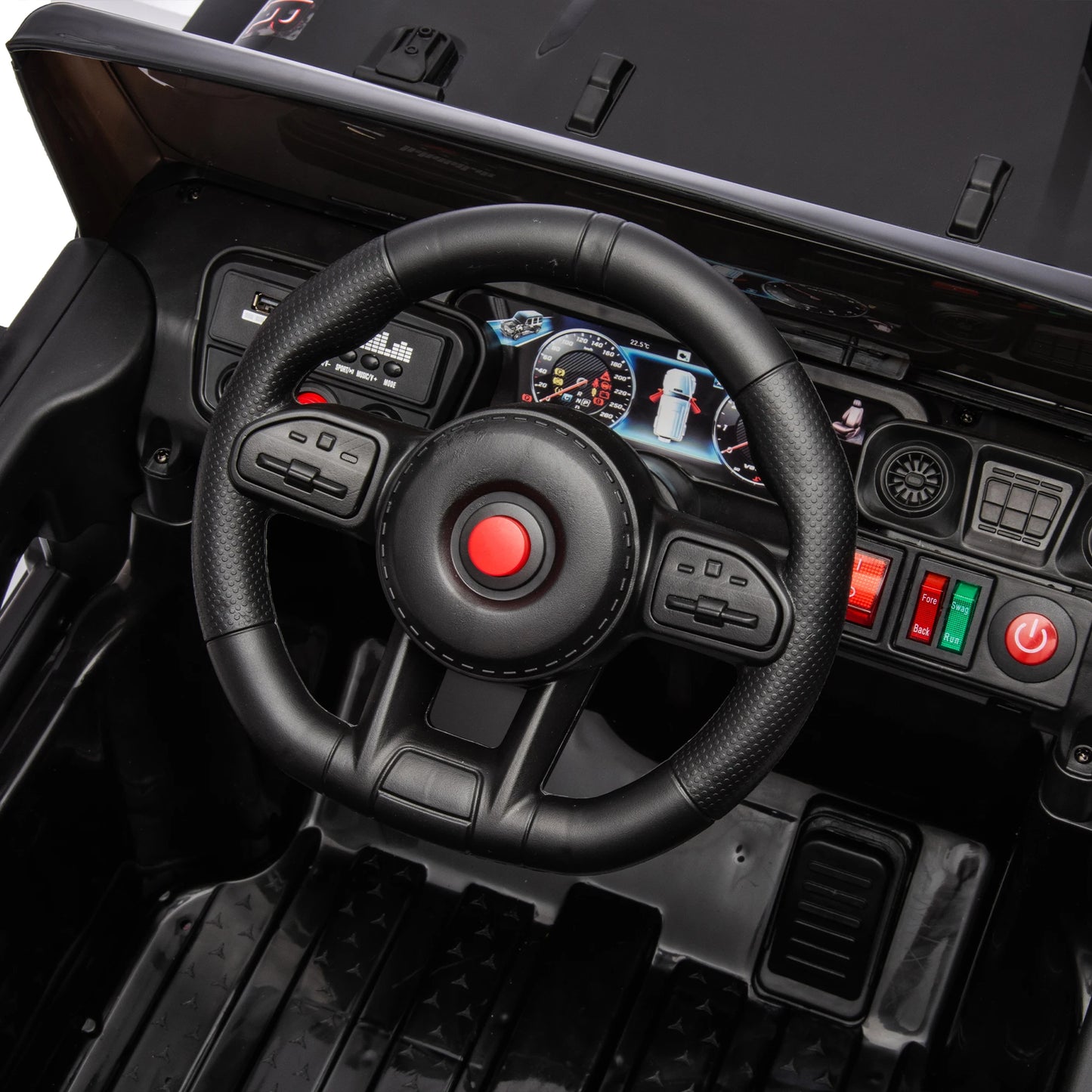 24V Kids Ride On Car 2 Seater Ride On Dump Truck With Remote Control 66.14 Lbs Maxmum Load Electric Utility Vehicles