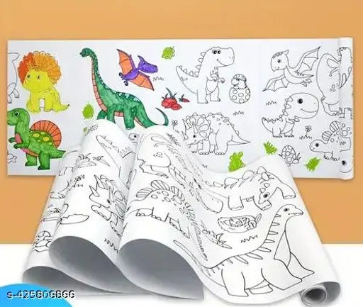 Coloring Drawing Paper Roll for Kids.