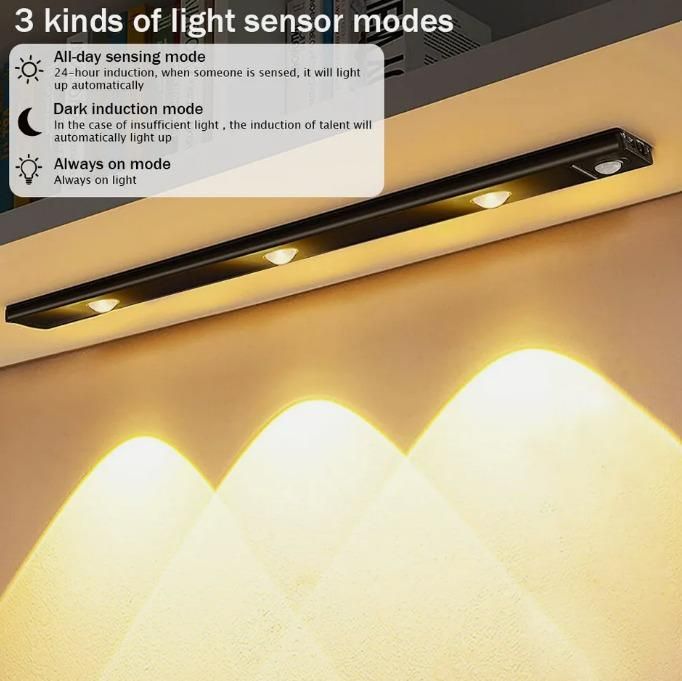 🔦 Smart Rechargeable Motion Sensor Light – हर कोने को रोशन करें!