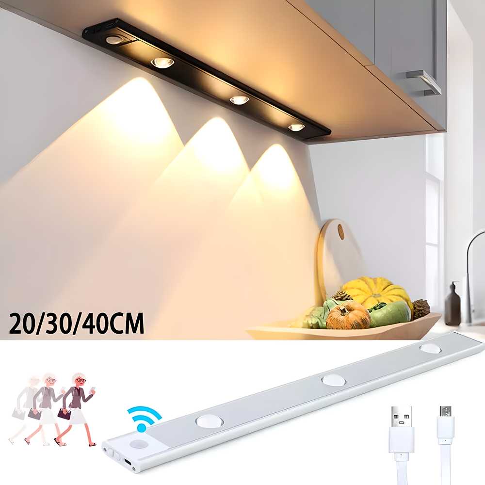 🔦 Smart Rechargeable Motion Sensor Light – हर कोने को रोशन करें!