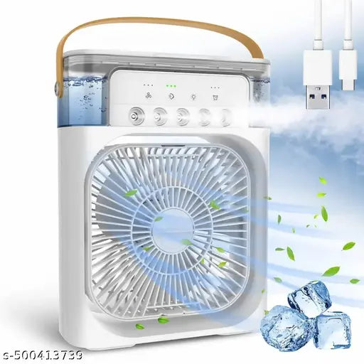 Mini Air Cooler – Portable 3-in-1 USB Cooling Fan